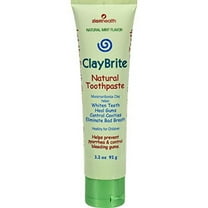 Zion Health CLAYBRITE Original Fresh Mint Toothpaste 4 oz Paste
