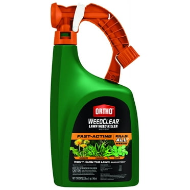 Ortho WeedClear Ready-to-Spray Crabgrass Weed Killer with Hose (North), 32 Oz.