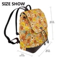 thumbnail image 2 of Fotbe Daisy maple fall Mochila Bolso con Estampado para Mujer, Mochila Antirrobo de Nylon Impermeable, Bolsa Ligera de Hombro, 2 of 4