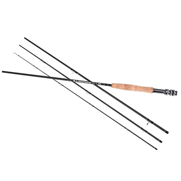 LEO 9' Fly Fishing Rod and Reel Combo with Carry Bag 10 Flies Complete  Starter Package Fly Fishing Kit