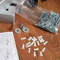 thumbnail image 4 of 100pcs Plastic Rivets for Cars White Auto Clip Replacement Nylon Bumper Clips Car Fastener Clips Trim Panel Clips Push Retainer Clips Kit, 4 of 8
