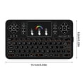 thumbnail image 3 of Dsscvnef Mini Clavier Sans Fil Rechargeable Lithium-Ion Design Compact pour Maison Ordinateur Portable PC Tablette Confortable Portable Installation Facile, 3 of 9