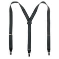 thumbnail image 2 of CTM  Elastic Clip End Premium Solid Suspenders (Men Big & Tall), 2 of 4