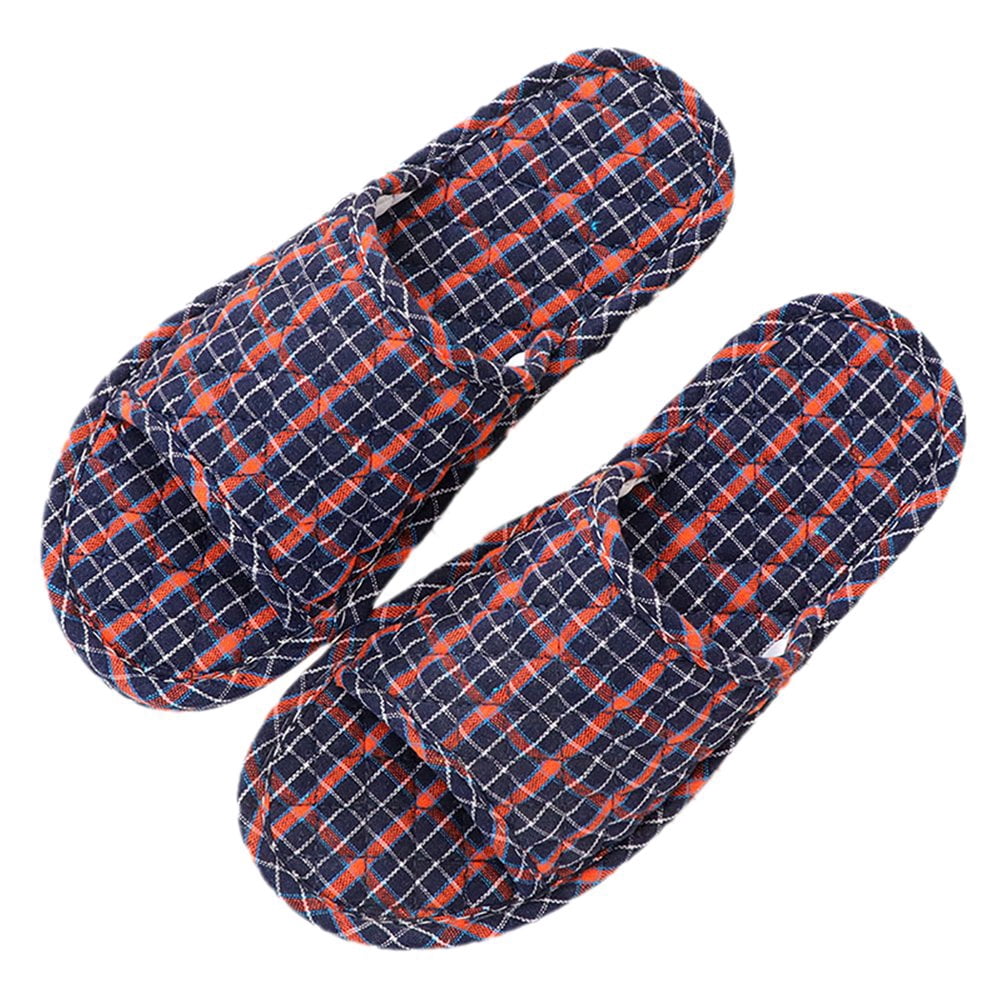 House Slippers Mute Washable Open Toe Home Slippers Slip-on Slippers for Men