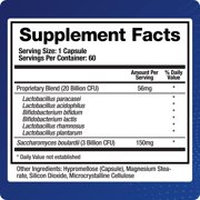 BioMatrix Premium Probiotic – Saccharomyces, Lactobacillus – Support Biotic (60 Capsules)