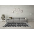 thumbnail image 3 of Ahgly Company Indoor Rectangle Abstract Gray Modern Area Rugs, 5' x 8', 3 of 4