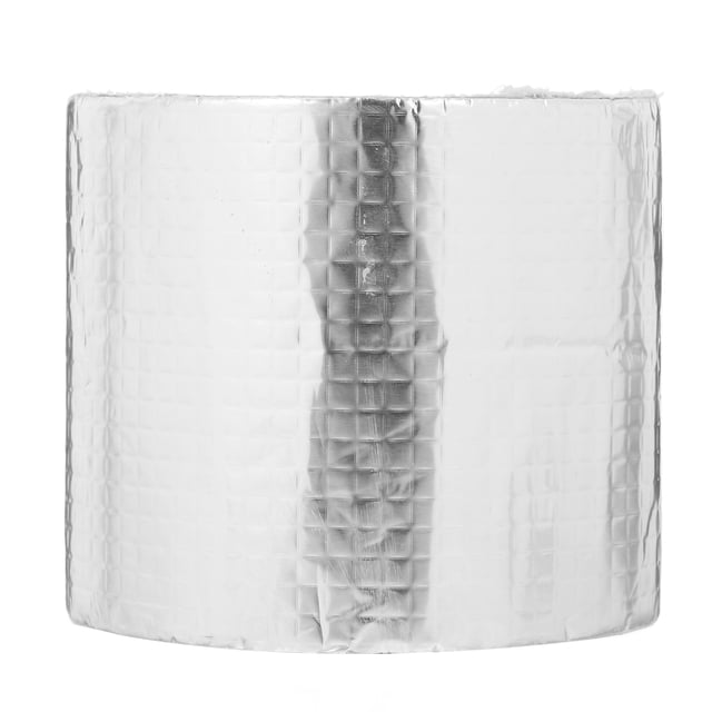 KAKOWELY Ruban Adhésif Robuste Imperméable Ruban Argenté Ruban d'Emballage Flexible Sans Résidu Réparation Toutes Saisons Ruban Occultant pour Usage Extérieur Intérieur, 196.85x"X3.94"X0.04 Pouces