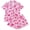 E, variant on Emy Dola Womens Valentine's Day Pajamas Set Button Down 2 Piece Sleepwear Summer Short Sleeve Tops and Shorts Pjs Set S-2XL