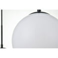 thumbnail image 4 of Baxter 3 Lights Black Pendant With Frosted White Glass, 4 of 5