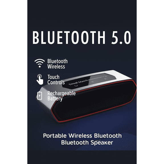 Tmvel Masti Evo Bluetooth Portable Speaker with HD Audio