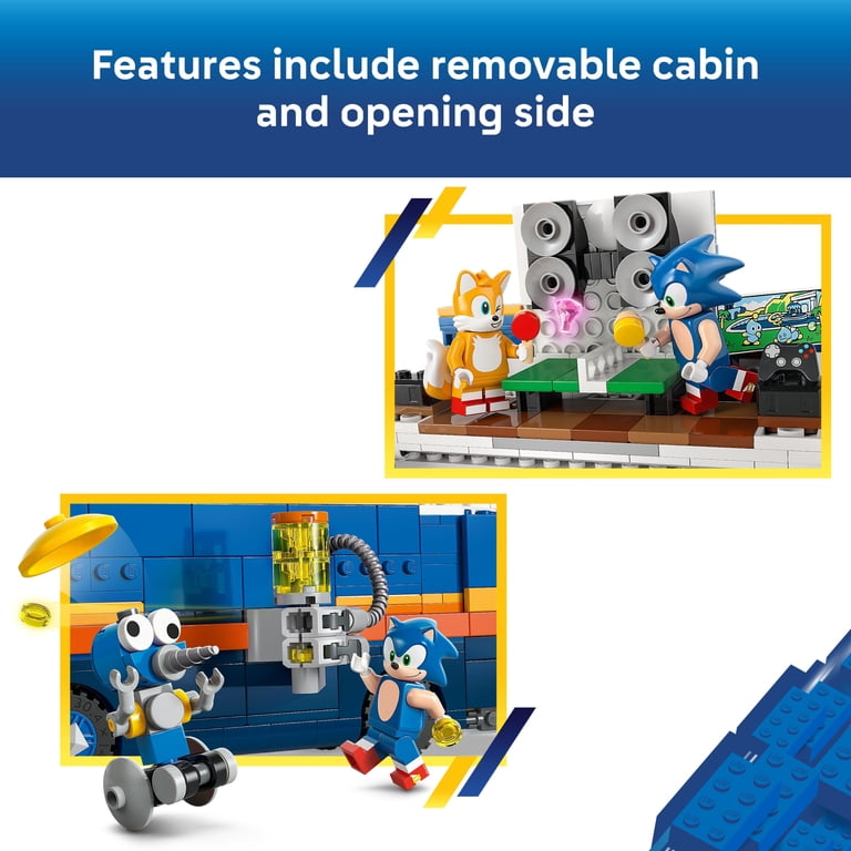 LEGO Sonic the Hedgehog Team Sonic Command Truck Building Toy for