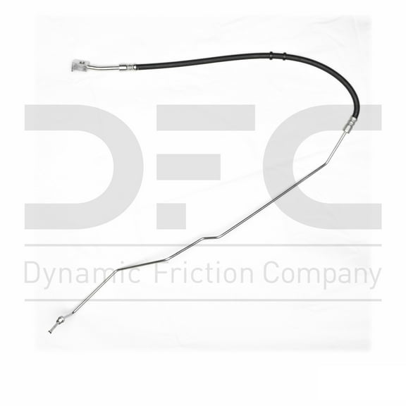 Front Right Dynamic Friction Company Brake Line Hose 350-54246 For 1976 Ford F-100, 1976-1977 Ford F-150