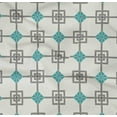 thumbnail image 4 of oneOone Organic Cotton Poplin Twill Fabric Square & Triangle Geometric Print Fabric By The Yard 42 Inch Wide, 4 of 4