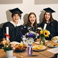 thumbnail image 2 of 24 Pcs Double Sided 2025 Graduation Party Centerpiece Sticks, Graduation Table Decorations for Class of 2025 (Purple), 2 of 5