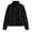 Black, variant on Fashion Jackets for Women Long Sleeve Stand Neck Button Khaki Zip Up Jacket Casual Fall Outerwear Coat with Pockets S-2XL