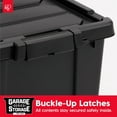 thumbnail image 6 of IRIS 19 Gal Plastic Storage Bins with Lids, Latching Totes, Heavy Duty Containers, 6Pk, 6 of 9