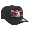 thumbnail image 3 of Men's New Era Black Florida State Seminoles Vintage Chainstitch 9FIFTY A-Frame Snapback Hat, 3 of 5