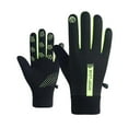 thumbnail image 2 of Hvmvliv Winter Gloves Outdoor Warm Gloves for Unisex Winter Skiing Windproof Water-Proof Touchs Screen Gloves with Thermal Soft Knit Lining Long Finger Insulation Gloves B, 2 of 4