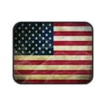 thumbnail image 3 of ABPHQTO American Flag Pet Dog Cat Bed Pee Pads Mat Cushion Potty Dogsblankets Crate Bed Kennel 36x48 inch, 3 of 4