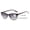 Dark Brown, variant on Women Marble Print Tinted Progressive Reading SunGlasses - Zero Power On Top - No Bubble UV Reading Glasses +2.50