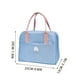 thumbnail image 2 of Xihbxyly Bolsa de Almuerzo Tipo Lonchera, Bolsa Aislante con Papel de Aluminio, Diseño de Bolsillo Frontal, Cierre de Cremallera, Ideal para El Trabajo, La Escuela, Viajes, Uso Multifuncional, Tamaño, 2 of 4