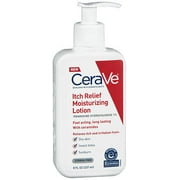 CeraVe Anti Itch Moisturizing Lotion with Pramoxine Hydrochloride, Relieves Itch with Minor Skin Irritations, Sunburn Relief, Bug Bites, 8 Ounce