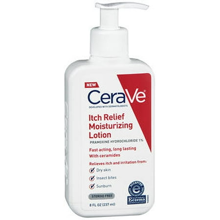 CeraVe Itch Relief Moisturizing Lotion - 8 oz (Best Moisturizing Hand Lotion)
