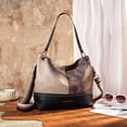 thumbnail image 2 of Bolso Hobo Montana West MWC-047FTAN de piel grande para mujer, 2 of 6
