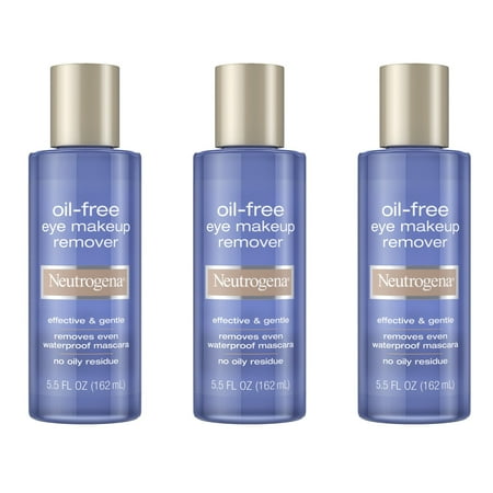 Neutrogena Gentle Oil-Free Makeup Remover & Cleanser, 3 x 5.5 fl. oz