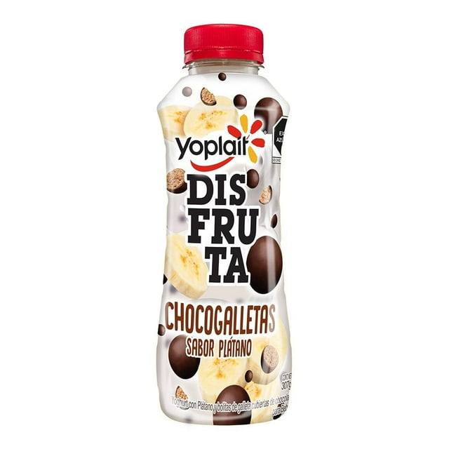 Yoghurt bebible Yoplait Chocogalletas plátano 307 g