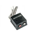 Kicker 2Channel KSeries Speaker Wire to RCA Line Out Converter