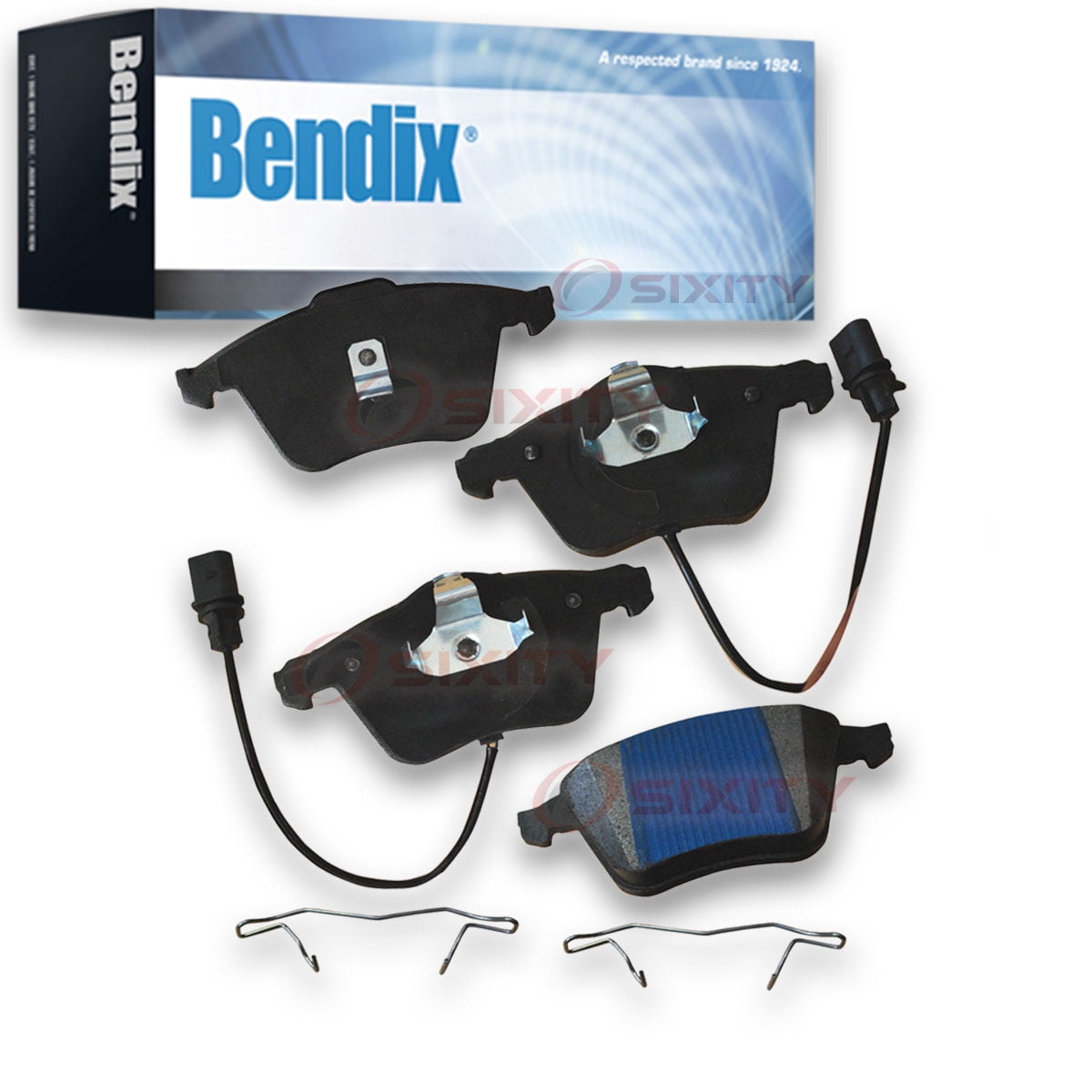 Bendix Brakes Disc Brake Pad Set Fits select: 2002-2006 AUDI A6, 2005-2006 AUDI A4