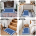 thumbnail image 6 of Dark Blue Greek Key Door Mat Indoor Outdoor,Geometric Greece Ancient Farmhouse Geo Non Slip Welcome Mat with Rubber Backing,Absorbent Front Door Mats Entryway Rug for Home Patio Entrance 16"x24", 6 of 9