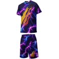 thumbnail image 2 of Prestonplayz Kids Short Sleeve T-Shirt And Mesh Shorts Outfit Set for Boys Girls, 2 of 8