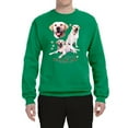 thumbnail image 2 of If It's Not a Yellow Lab It's Just a Dog Gift | Mens Dog Lover Crewneck Graphic Sweatshirt, Kelly, Large, 2 of 3
