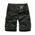 thumbnail image 1 of Men's Summer MultiPocket Military Cargo Shorts Cotton Casual Tactical Style Without Belt En8 38, 1 of 5