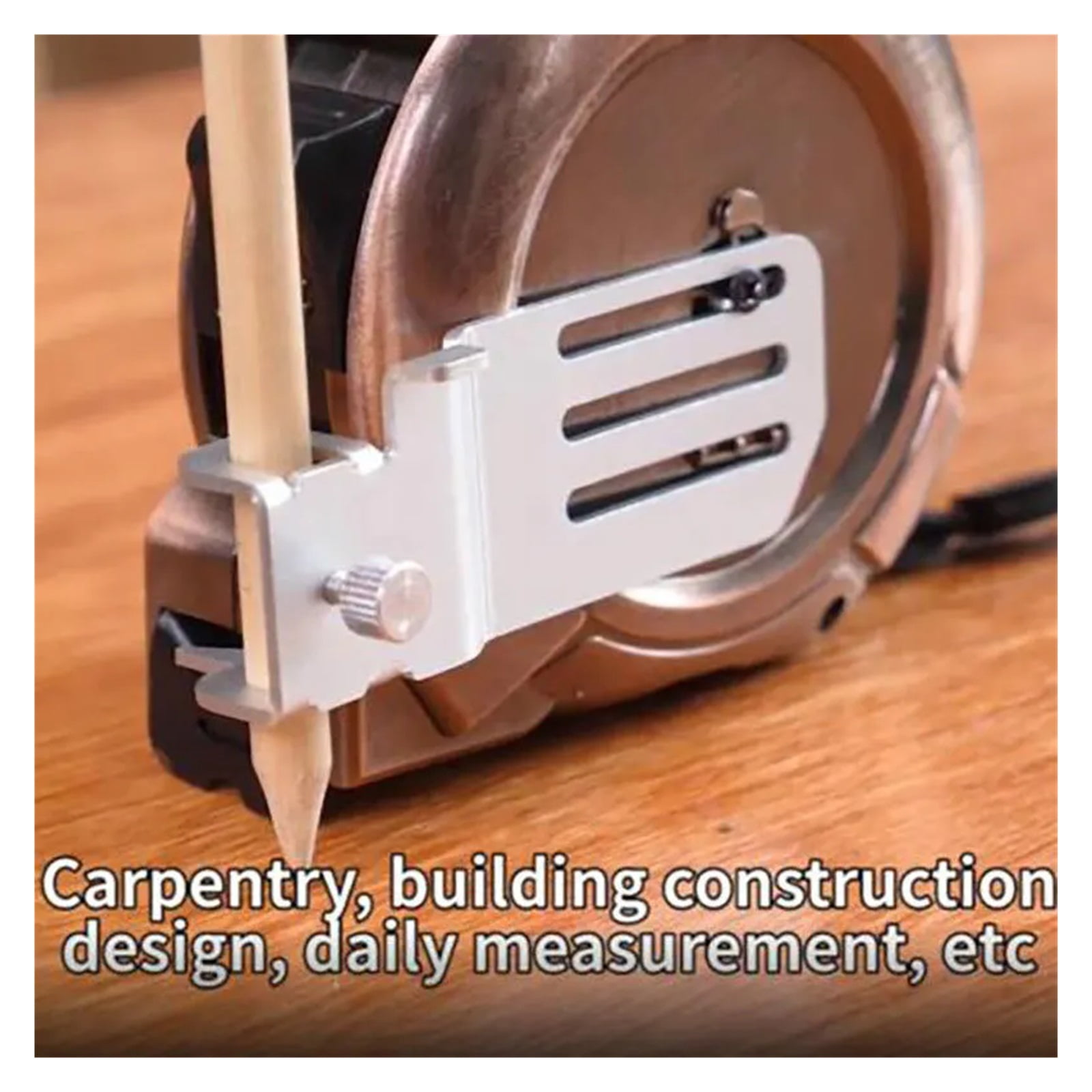 Tape Measuring Locator Measuring Tape Clamp Measuring Precision Tool For Edge Positioning Angle Clamp Flexible Scale ,Smart Design