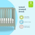 thumbnail image 4 of daVinci Sammy Scallop 4 in 1 Convertible Crib, Light Sage, 4 of 7