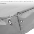thumbnail image 3 of HEANUJJ Rain Barrel Lid Oxford Cloth Gray Snow-proof All-around Protection for Patio Use 1Set, 3 of 5