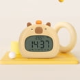 thumbnail image 1 of Reloj Despertador Capybara, Exquisito Reloj Despertador Recargable De 800 MAh Para Uso Diario, 1 of 7
