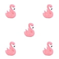 thumbnail image 2 of Cateissary Flamingo Decor Rosa Plástico Ligero Alta Impermeable Aplicación exquisita Chic Amplia aplicación Decoraciones para pasteles Type2 NO2, 2 of 6