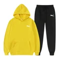 thumbnail image 3 of Sudadera con capucha para hombre, traje con estampado informal de moda sencilla, chándal deportivo de alta calidad para trotar y culturismo, Otoño e Invierno, 3 of 5