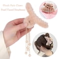thumbnail image 5 of Fashion Autumn Winter Hair Clips Accessories Faux Fur Sweet Clamps Hairy Hairpin Pearl Tassel Headwear Plush Hair Claws TYPE 2, 5 of 8