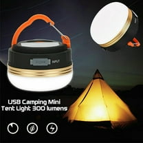Super Bright Night Lamp USB Rechargeable LED Camping Light Tent Lantern Outdoor