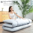 thumbnail image 5 of COSMOGO Traditional Japanese Foldable Roll Up Floor Futon Mattress Black 60" x 80" x 3", 5 of 5