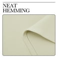 thumbnail image 3 of NICETOWN Wide Blackout Curtains Thermal Insulated Privacy Room Darkening Modern Drapes, W70 x L63, Set of 2, Beige, 3 of 7