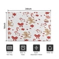 thumbnail image 5 of Red Christmas Gingerbread Man Pattern Door Rugs,Washable Non Slip Door Mats Indoor,Decorative Door Mats,Entry Mat Indoor for Entrance,Bedroom,Kitchen,Bathroom,16"x24", 5 of 6