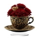 thumbnail image 3 of CaiYueKe Romantic Heart Teacup Acrylic Ornament Decorative Gift for Couples Valentine's Day Anniversary Wedding Home Decor Kitchen Desk Tabletop Decoration Love Present Souvenir Collectible, 3 of 9
