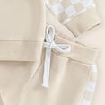 thumbnail image 5 of TOWED22 Baby Boy Clothes Fall Clothes Truck Print Long Sleeve Pullover Tops + Pant Sets Toddler Winter Outfits Size:12-18 M,Color:Beige, 5 of 5