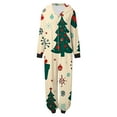thumbnail image 6 of Odeerbi Christmas Onesie Pajamas for Family Holiday Sleep Jumpsuit Long Sleeve Family Christmas Pajamas Matching Sets Mom Printed Loungewear Jumpsuit Sleepwear Xmas PJs Set Red, 6 of 7